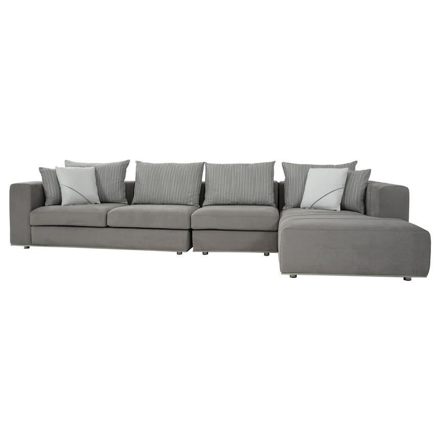 Silvia Sectional Sofa w/Right Chaise El Dorado Furniture